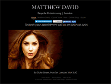 Tablet Screenshot of matthewdavid.co.uk